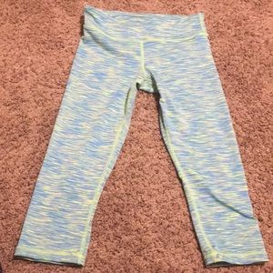 Green and Blue leggings